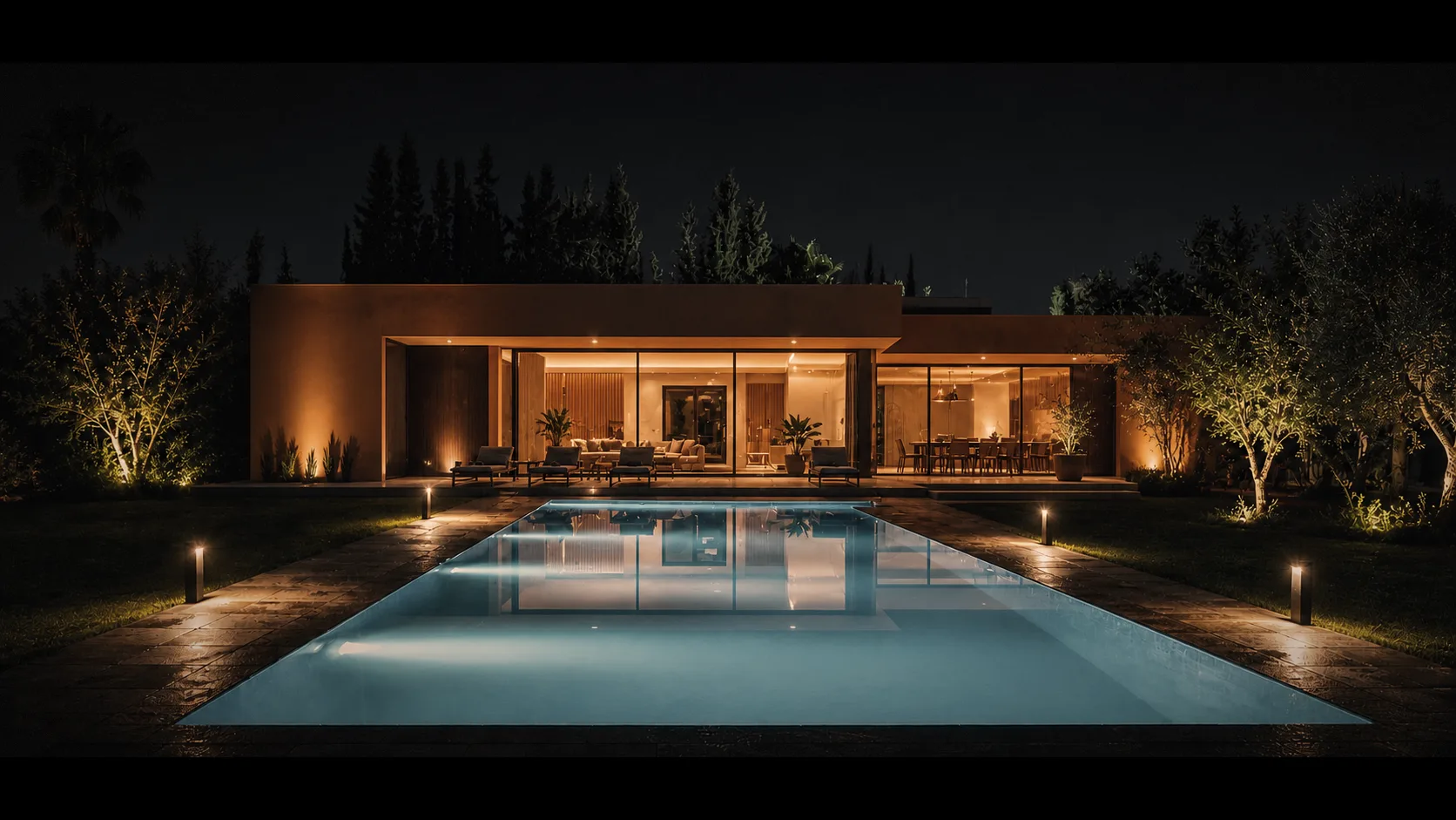 Villa miroir — Côte landaise